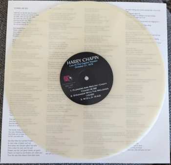 3LP Harry Chapin: Live At The Capitol Theater - Passaic, New Jersey October 21, 1978 CLR | LTD