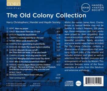 CD Harry Christophers: The Old Colony Collection