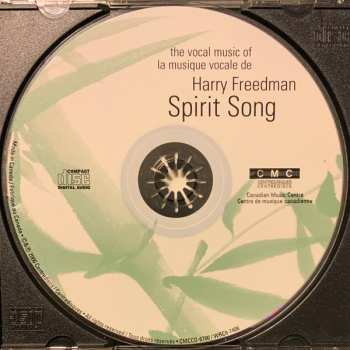 CD Harry Freedman: Spirit Song - The Vocal Music Of Harry Freedman