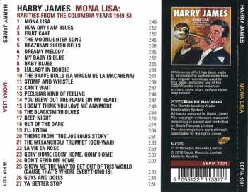 CD Harry James: Mona Lisa: Rarities From The Columbia Years 1949-53