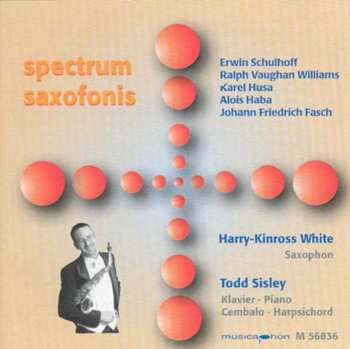 CD Harry Kinross White: Spectrum Saxofonis
