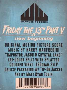 2LP Harry Manfredini: Friday The 13th Part V: A New Beginning DLX | CLR