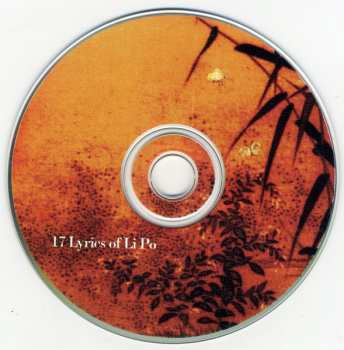 CD Harry Partch: 17 Lyrics Of Li Po