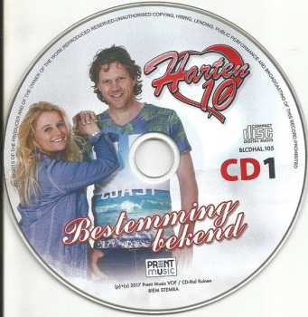 2CD/DVD Harten 10: Bestemming Bekend