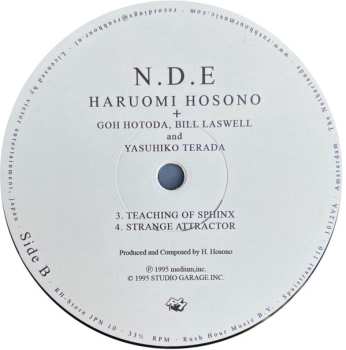 2LP Haruomi Hosono: N . D . E