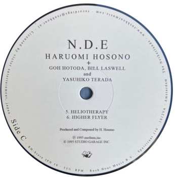 2LP Haruomi Hosono: N . D . E