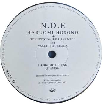 2LP Haruomi Hosono: N . D . E