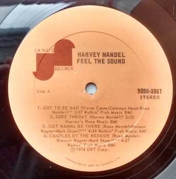 LP Harvey Mandel: Feel The Sound Of Harvey Mandel