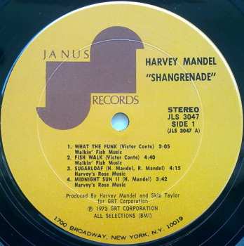LP Harvey Mandel: Shangrenade