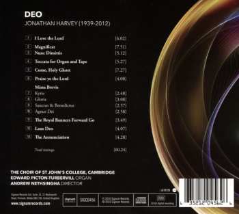 CD St. John's College Choir: Deo