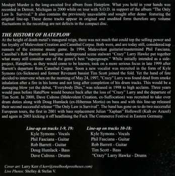 CD Hateplow: Moshpit Murder