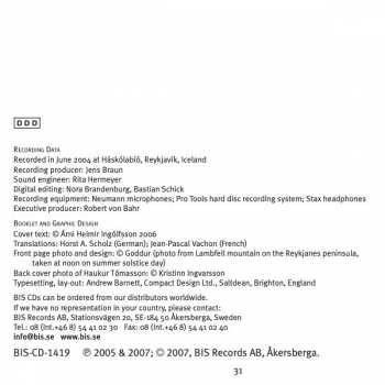 CD Sharon Bezaly: Flute Concertos 1 & 2; Skíma