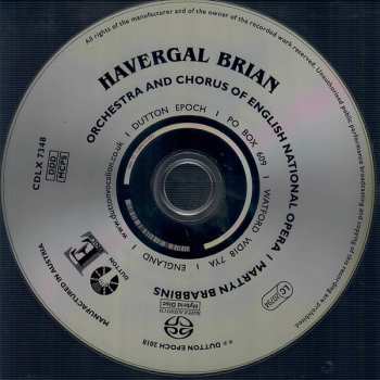 CD Martyn Brabbins: The Vivion Of Cleopatra / Fantastic Variations On An Old Rhyme / Two Choral Pieces / Overture: For Valour