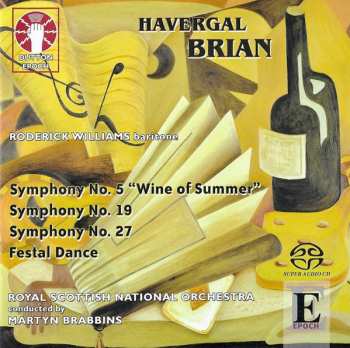 Album Royal Scottish National Orchestra: Symphonien Nr.5 "wine Of Summer", Nr.19, Nr.27