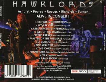CD Hawklords: Alive In Concert