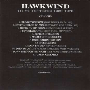 6CD/Doos Hawkwind: Dust Of Time: 1969-2021