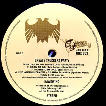 2LP Hawkwind: Greasy Truckers Party