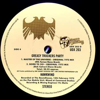 2LP Hawkwind: Greasy Truckers Party