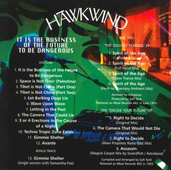 2CD Hawkwind: It Is The Business Of The Future To Be Dangerous