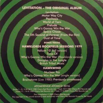 3CD/Doos Hawkwind: Levitation DLX | LTD