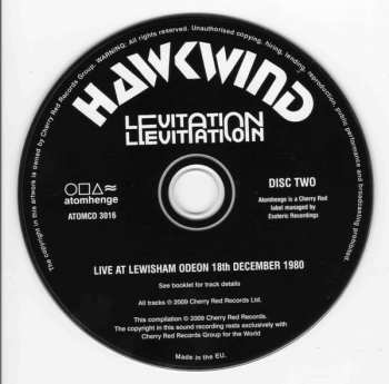 3CD/Doos Hawkwind: Levitation DLX | LTD