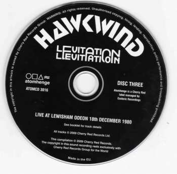 3CD/Doos Hawkwind: Levitation DLX | LTD