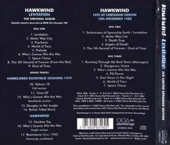 3CD/Doos Hawkwind: Levitation DLX | LTD