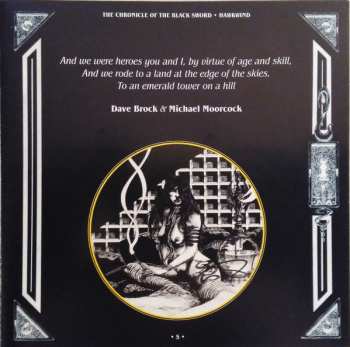 CD Hawkwind: The Chronicle Of The Black Sword