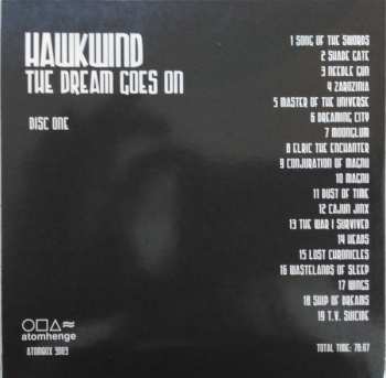 3CD/Doos Hawkwind: The Dream Goes On - An Anthology 1985 - 1997