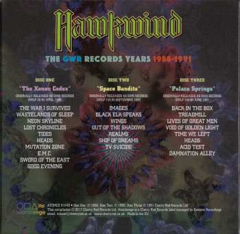 3CD/Doos Hawkwind: The GWR Records Years 1988-1991