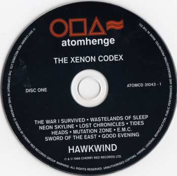 3CD/Doos Hawkwind: The GWR Records Years 1988-1991