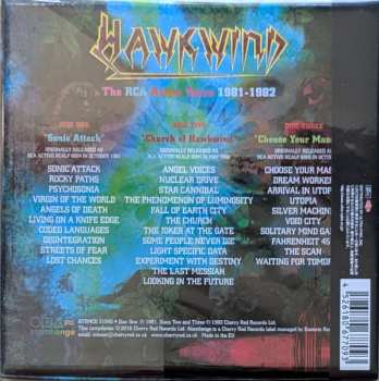 3CD/Doos Hawkwind: The RCA Active Years 1981-1982