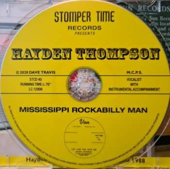 CD Hayden Thompson: Mississippi Rockabilly Man