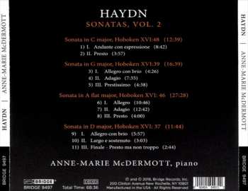 CD Joseph Haydn: Sonatas, Vol. 2