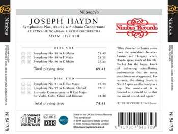 2CD Joseph Haydn: Symphonies Nos. 88-92 & Sinfonia Concertante - The Esterházy Recordings - Volume Seven