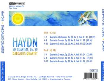 2CD Joseph Haydn: Six Quartets, Op. 20