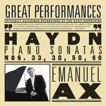CD Joseph Haydn: Haydn, Piano Sonatas Nos. 33, 38, 58, 60
