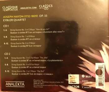 2CD Joseph Haydn: Op. 33