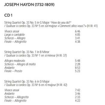 2CD Joseph Haydn: Op. 33