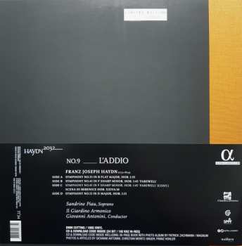 2LP/CD Joseph Haydn: No. 9 _ L'Addio LTD | NUM