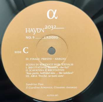 2LP/CD Joseph Haydn: No. 9 _ L'Addio LTD | NUM