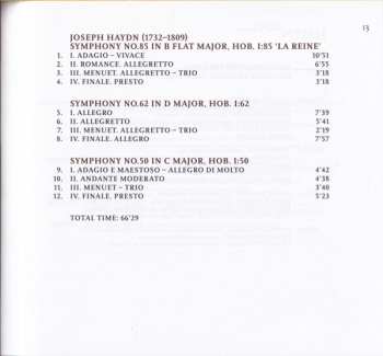 CD Joseph Haydn: No. 15 _ La Reine