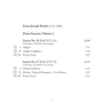CD Joseph Haydn: Piano Sonatas, Vol. 1