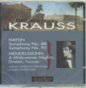 Album Haydn / Krauss: Sym 88 & 93 + Mende