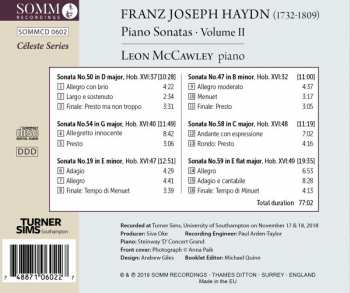 CD Joseph Haydn: Sonatas: Volume II