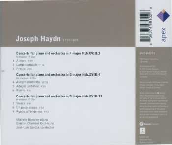 CD Joseph Haydn: Piano Concertos Hob XVIII: 3, 4 & 11