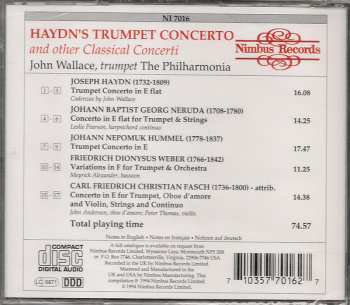 CD Philharmonia Orchestra: Haydn's Trumpet Concerto And Other Classical Concerti