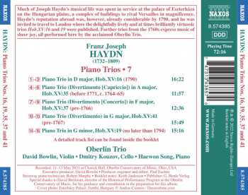 CD Joseph Haydn: Piano Trios • 7