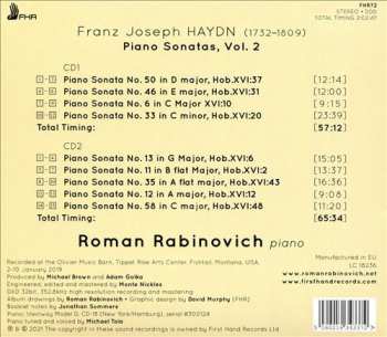 CD Joseph Haydn: Piano Sonatas, Vol. 2