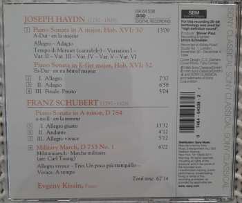 CD Franz Schubert: Sonata In A Major, Hob. XVI: 30 / Sonata In E-Flat Major, Hob. XVI: 52 / Sonata In A Minor, D 784 / Military March (Tausig)